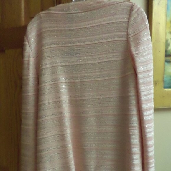 St. John Waterfall Cardigan Sweater+Tank Shades of Pink-Large NEW $1595 - Picture 6 of 16